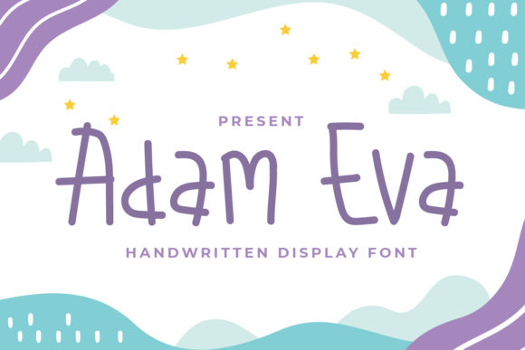 Adam Eva: A Quirky Display Font for Small Brands