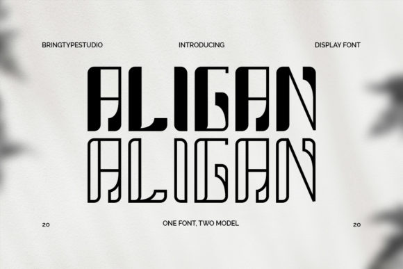 Aligan: The Display Font That Elevates Small Business Branding