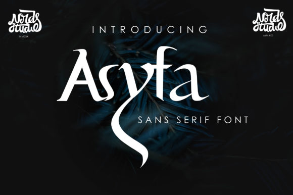 Asypa: A Modern Display Font for Editorial Design