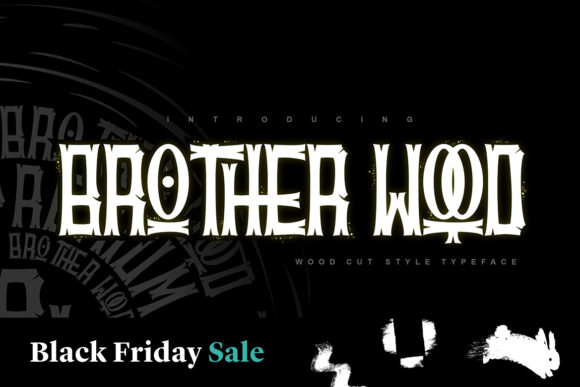 Brother Wood: A Bold Display Font for Editorial Design