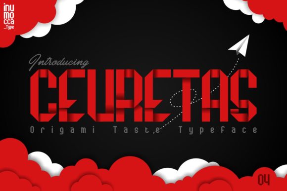 Ceuretas: A Bold Display Font for Web Design