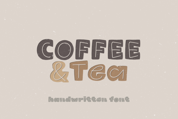 Coffee Tea: A Premium Display Font for Branding