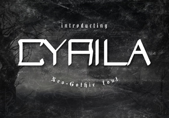 Cyrila: A Bold Display Font for High-Impact Campaigns