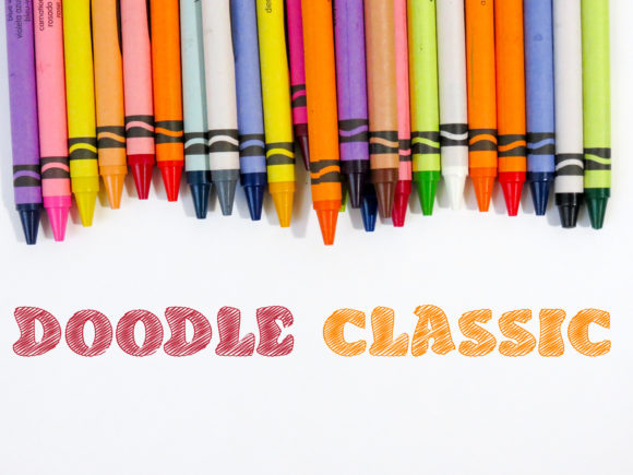 Doodle Classic: A Bold Display Font for Your Brand