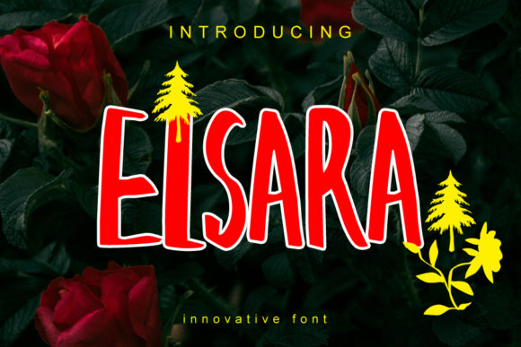 Elsara: A Quirky Display Font for Your Brand