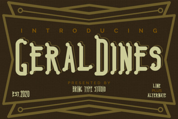 Geraldines: A Unique Display Font for Web Design