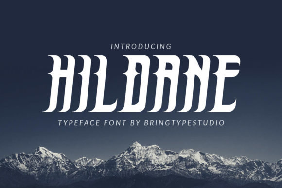 Hildane: A Bold Display Font for Web Design