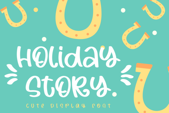 Holiday Story: A Joyful Display Font for Your Brand