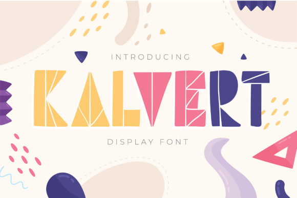 Kalvert: A Playful Display Font for Your Brand