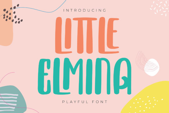 Little Elmina: A Playful Display Font for Crafters
