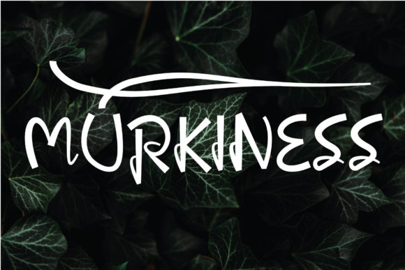 Murkiness: A Bold Display Font for Your Brand