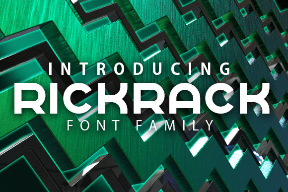 Rickrack: A Bold Display Font for Campaigns