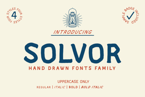Solvor: A Bold Display Font for High-Impact Campaigns