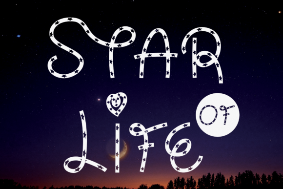Star of Life: A Dreamy Display Font for Your Brand