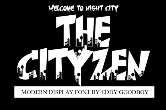 The Cityzen: A Bold Display Font for Modern Web Design
