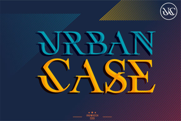Urban Case: A Bold Display Font for Business Branding