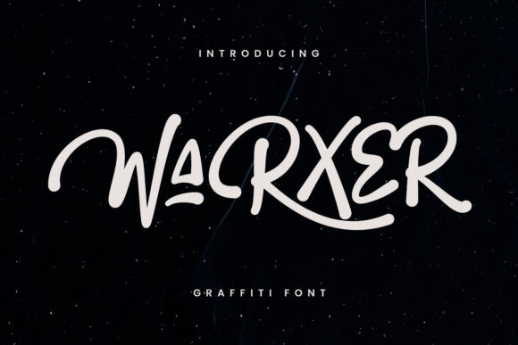 Warxer: A Trendy Display Font for Modern Web Design
