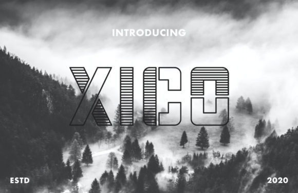 Xico: A Modern Display Font for Editorial Design